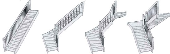 Konstrukce schodů